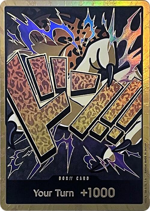 DON!! Card (Rob Lucci) (Gold)