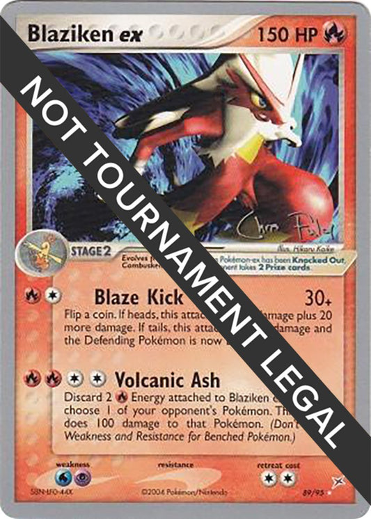 Blaziken ex - 2004 (Chris Fulop)
