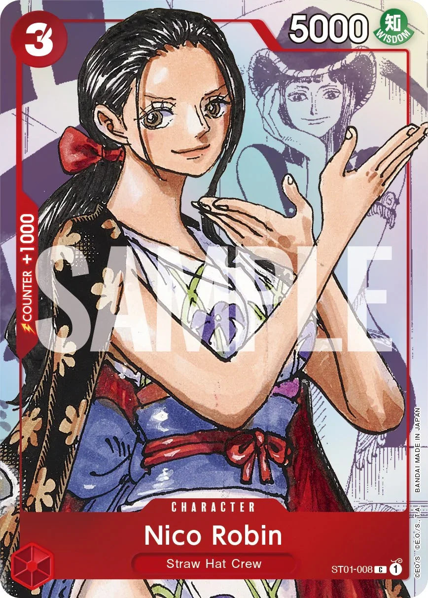 Nico Robin - ST01-008 (Alternate Art)